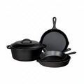5-Piece Cast Iron Cookware Set