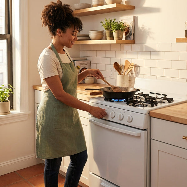 Compact Gas Range Designed for Small Kitchens, 20 Inch Width, 2.5 Cu Ft Oven, Battery Start Ignition