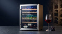 24 Inch Wine Cooler Fridge Dual Zone, Professional Large Capacity High Wine Refrigerator with Powerful Compressor, Quiet Operation and Elegant Design-Kmhj408D — Lifestyle