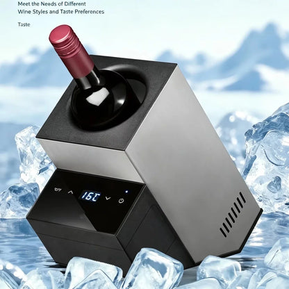 Portable House hold Wine Cooler Chiller Fast Cooling Wine Barrel Outdoor Chilling Mini Wine Box Refrigerated Barrel