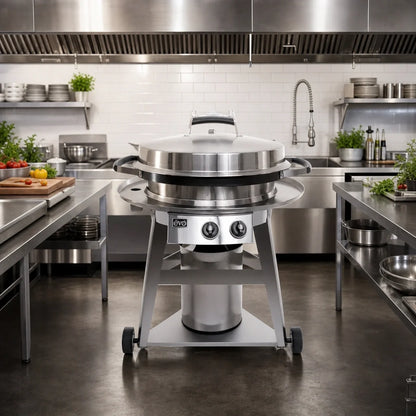 Evo Professional Wheeled Cart 30" Natural Gas Outdoor Cooking Station