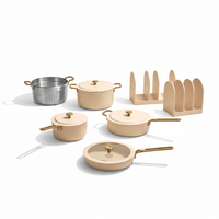 Cookware Set Designed for Everyday Cooking, Nonstick Surface, Organized Storage, Complete Kitchen Setup